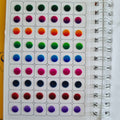 Ombre Bindi Book - 540 Bindis