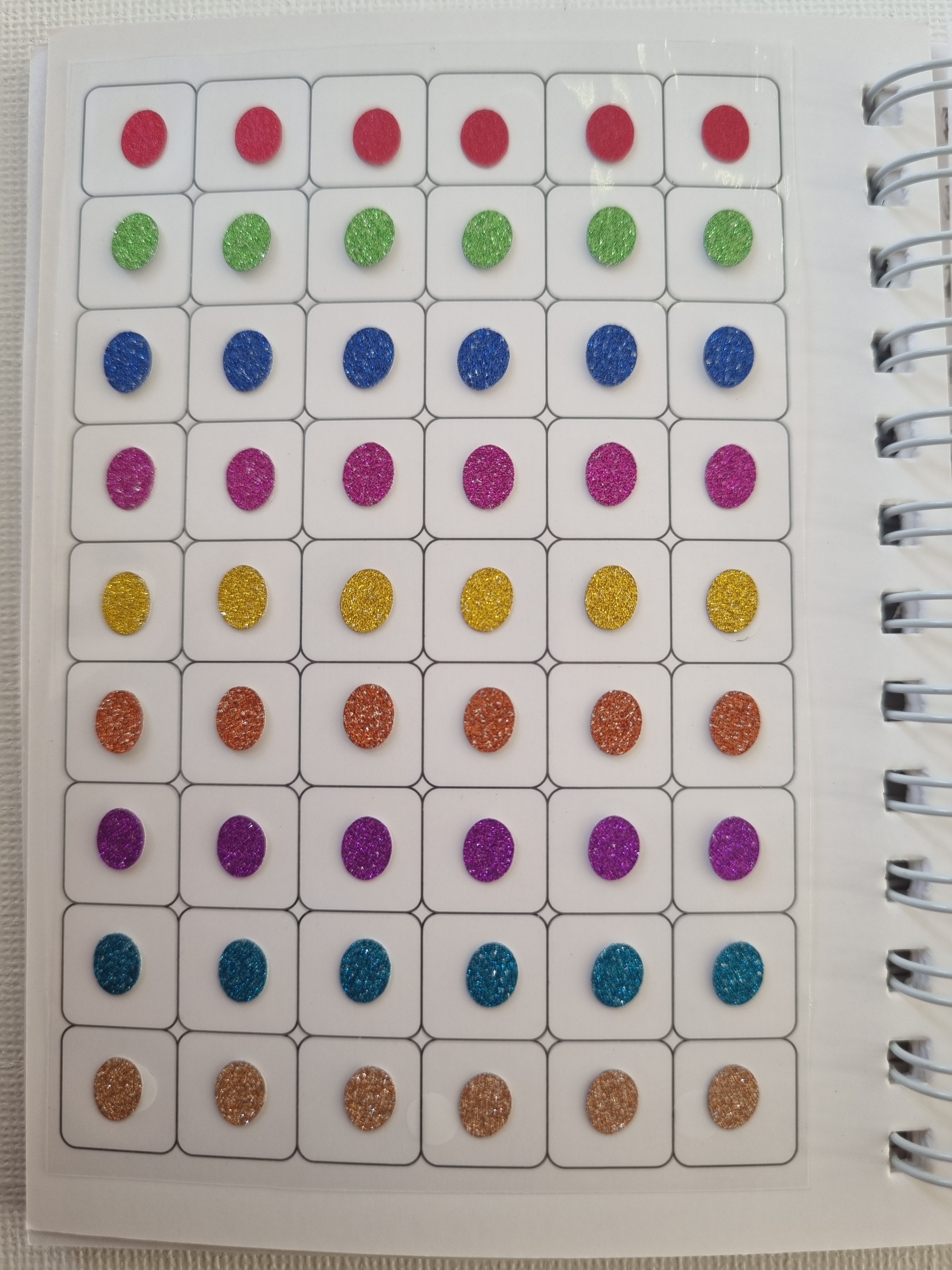 Glitter Bindi Book - 540 Bindis