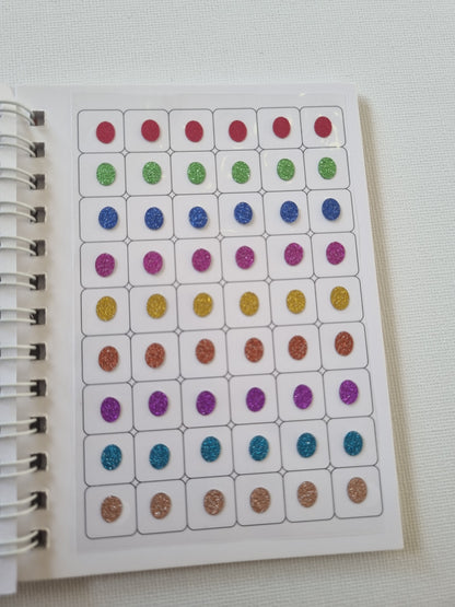 Glitter Bindi Book - 540 Bindis