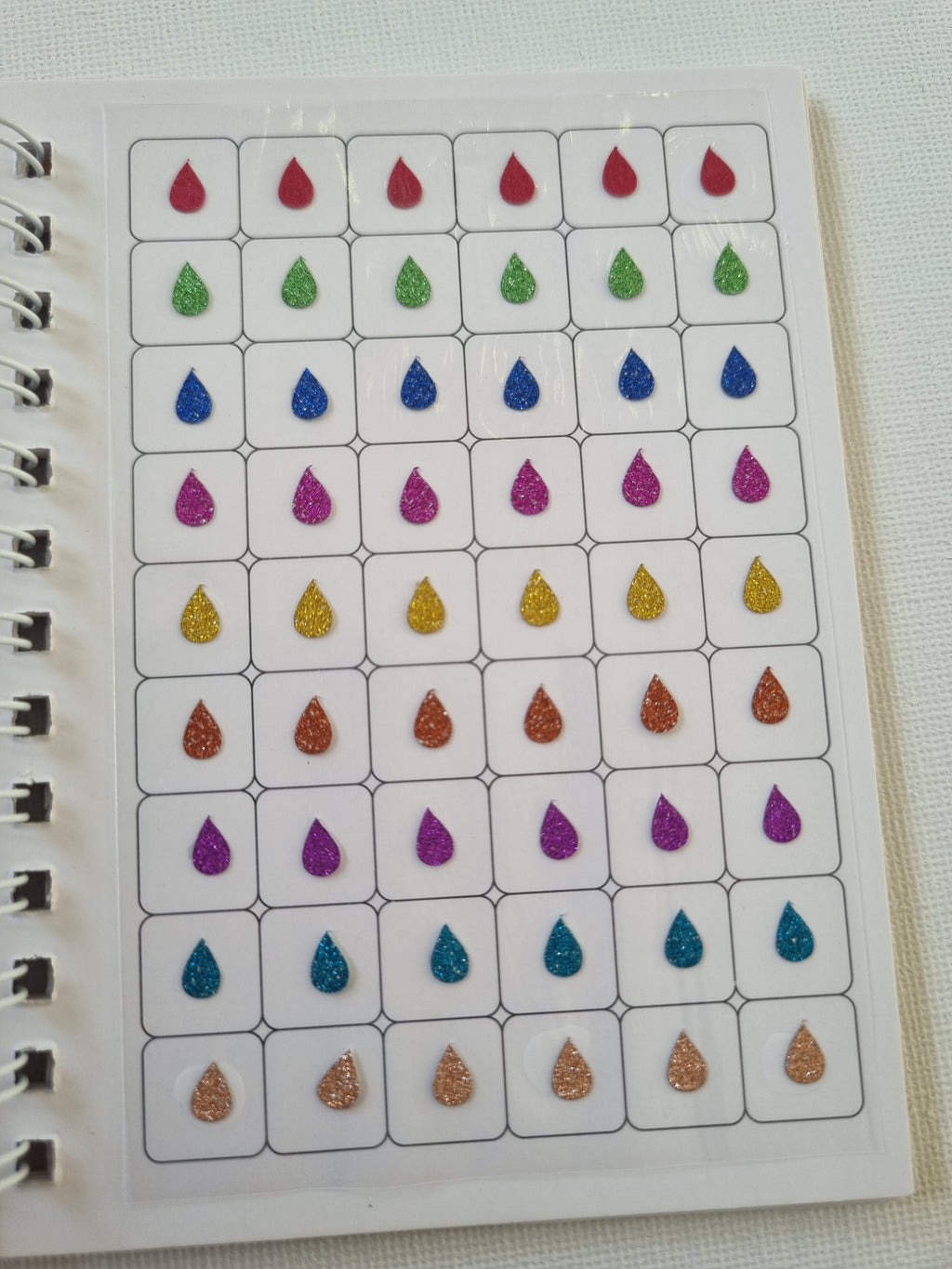 Glitter Bindi Book - 540 Bindis
